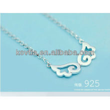 925 ожерелье ангела ангела стерлингового серебра для девочек